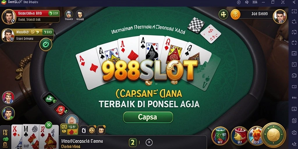 Tampilan antarmuka game Capsa yang menarik dan intuitif.