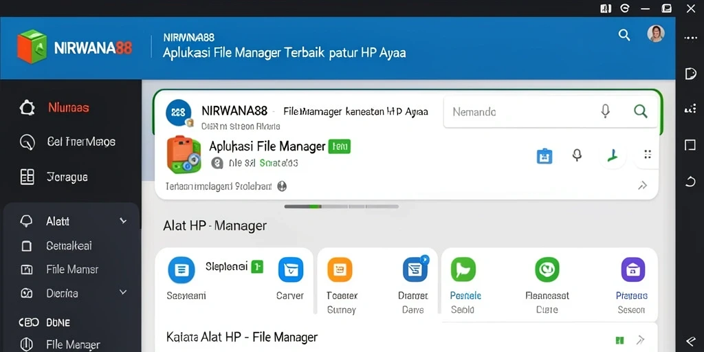 Tampilan antarmuka NIRWANA88 yang sederhana dan mudah digunakan.
