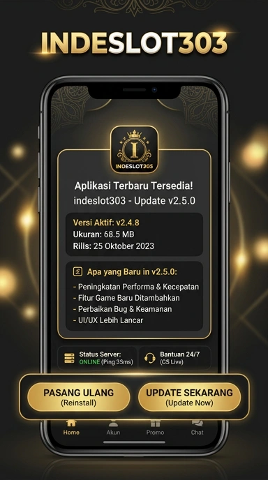 Riwayat Versi Apk Indeslot303 untuk Android